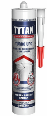 Герметик силиконовый Титан UPG TURBO санитарный 280 мл белый — Крепимир